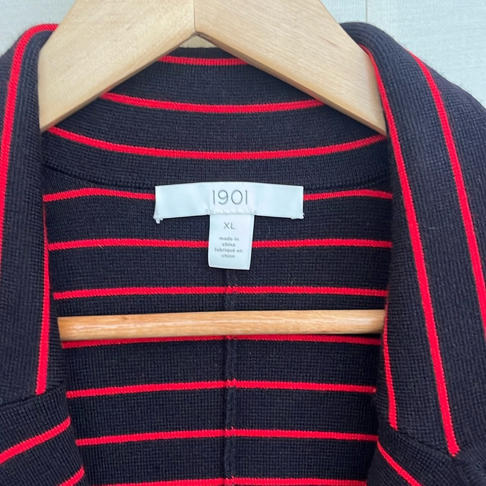 1901 Knit Wool Blazer Jacket - Picture 2 of 6